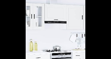 Moderne keukenwandkast Porto in klassiek wit – 60x31x40 cm Elegante bovenkast – Duurzame hangkast van bewerkt hout voor stijlvolle keukens – Meda Home Store