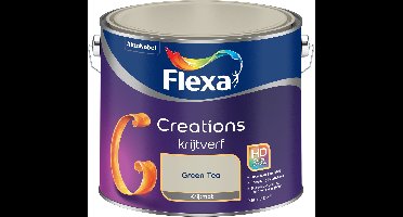 Flexa - Creations Muurverf Krijt - Green Tea - Creations - 2.5 L
