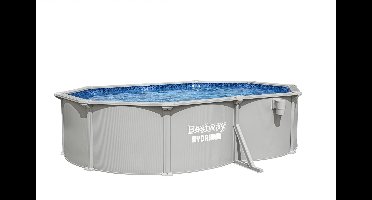 Bestway® Hydrium™ 5,00 m x 3,66 m x 1,22 m Ovale Bovengrondse Zwembad Set met Stalen Wanden