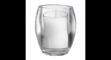 Bolsius - Ovaal - 3 stuks per verpakking - refill - Relight refillkaarsen houder