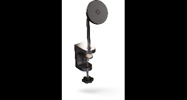 Zens Office Charging Mount Pro 1× Qi 15 W draadloze lader bureauhouder StandBy iPhone Zwart