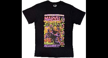 Marvel The Avengers - Resurrect Heren Tshirt - S - Zwart