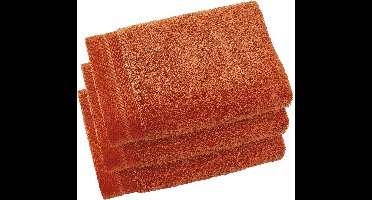 De Witte Lietaer Gastendoekjes Contessa, Burnt Orange - 40 x 60 cm - 3 stuks - Katoen