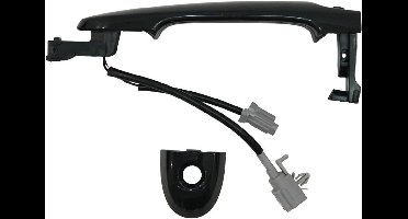 Provento - Externe deurklink auto compatibel met Nissan Juke F15, 2010-2022, duurzaam materiaal