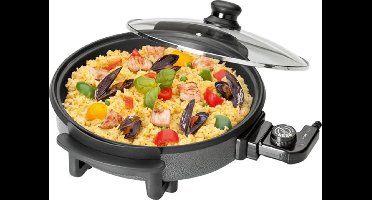 RVV®Partypan -Airfryer -Hapjespan - makkelijke schoon te maken - diameter 32 cm- Zwart - 40 cm x 38 cm x 16 cm