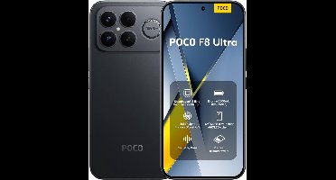 Xiaomi POCO F8 Ultra 5G - 12GB/256GB - Zwart