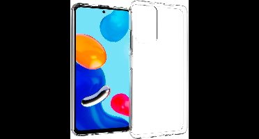 Accezz Hoesje - Geschikt voor Xiaomi Redmi Note 11S (4G) / Xiaomi Redmi Note 11 (4G) - Clear Backcover - Transparant