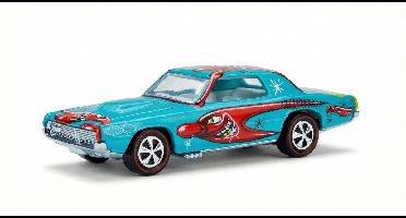 2025 Mattel Creations Hot Wheels x Kenny Scharf Custom T-Bird Signature