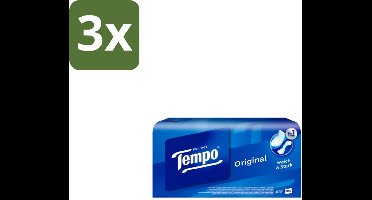 3 x Tempo – Tissues Box – Original - Koffiezetapparaat