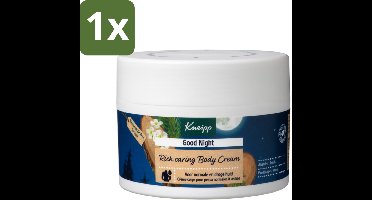 1 x Kneipp - Body crème - Good Night - Alpenden & Amyris - 200 ml - Nachtcrème - Slaapverzorging - Rustgevende Crème - Huidverzorging - Ontspanning