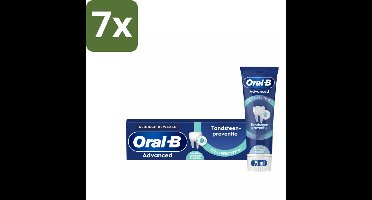 7 x Oral-B - Professional – Tandpasta – Tandsteencontrole – Reinigingskristallen – 75 ml - Koffiezetapparaat