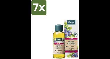 Kneipp - Badolie - Muscle Soothing - Jeneverbes - Verkwikkend voor spieren - 100 ml - Bulkverpakking - 7 stuks