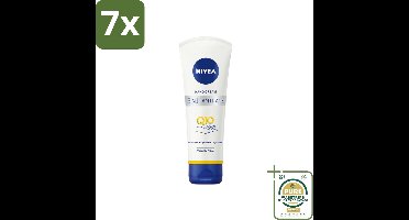 7 x NIVEA - Handcrème - 3-in-1 Q10 Anti-Veroudering - Anti-rimpel - Egaliseert - Hydrateert - 100 ml - Grootverpakking - Handcrème - Anti-aging - Rimpels - Pigmentvlekken - Q10