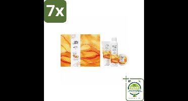 7 x Therme – Wellness Treatment Geschenkset – Orange Happiness - Grootverpakking - Thermische Wellness - Sinaasappel Geur - Mimosa Geur - Hout Geur - Patchouli