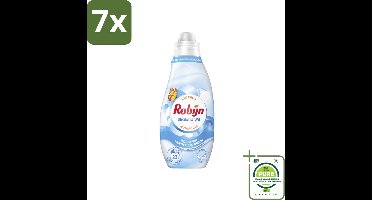 7 x Robijn – Vloeibaar Wasmiddel – Klein & Krachtig Classics Stralend Wit - 665 ml - Grootverpakking - Wit Wasmiddel - Wit En Licht Was - Wasmiddel Voor Wit - Wasmiddel Tegen Vergeling - Koud Wasmiddel