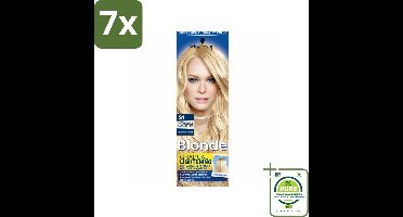 7 x Schwarzkopf - Blondspray - Blonde Super S1 - Grootverpakking - Blond Haar - Haarverlichting - Blonde Spray - Subtiele Blond - Zonlicht Effect