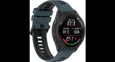 Allecta - Siliconen sportarmband voor smartwatches, 18mm bandbreedte, compatibel met diverse modellen.nextLinePlainOldData