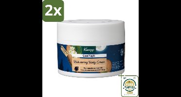 Kneipp - Body crème - Good Night - Alpenden & Amyris - 200 ml - Voordeelverpakking - 2 stuks - Slaap - Ontspannen