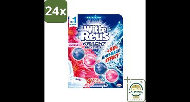 Witte Reus - Kracht Actief Toiletblok - Bloesem - 1 Toiletblok - Voordeelverpakking - 24 stuks - Bloesemgeur - Fris toilet