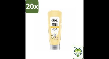 20 x Guhl - Conditioner - Colorshine Blond Glans - 200 ml - Grootverpakking - Blond Haar - Glans Conditioner - Conditioner Voor Blond Haar - Haarverzorging Blond - Haar Glans