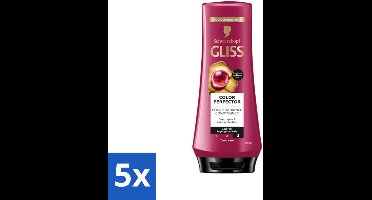 Gliss - Hair Repair - Conditioner voor Kleurbehoud en Glans - 200 ml - Bulkverpakking - 5 stuks