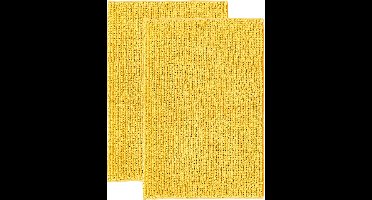 Badmat-WC mat-50x80 cm-2 St-antislip-Geel-c