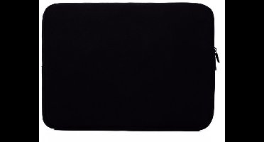 Beschermhoes voor tablet-pc - Zachte en dikke beschermhoes met ritssluiting - Laptoptas - Geschikt voor 12-inch laptops -32.5*23.5*2cm-Zwart