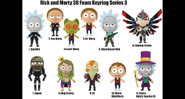 Rick and Morty PVC Bag Clips Series 3 Display (24)