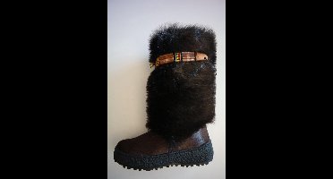 Oscar Sport - Tundra-Ecol - Gevoerde Laarzen/ Snowboots - Bruin - Maat 32
