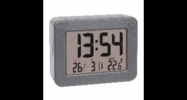 TFA Dostmann 60.2044.10 Wekker Kwarts Grijs Alarmtijden 1