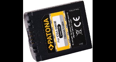 Battery for PANASONIC DMC-FZ50, FZ8 CGR-S006