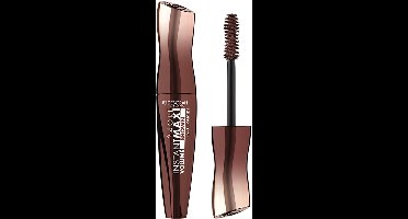 Deborah Milano 24ORE Instant Maxi Volume Mascara Chocolate Brown – Volume-Boostende Mascara Met Ceramiden & Fibers – Maxi Brush Voor Direct Dikker, Langere & Gecurlde Wimpers – Intens Gepigmenteerde Kleur Voor Een WOW Oogopslag