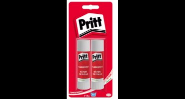 PRITT LIJMSTIFT 2X40GR TRANSPARANT