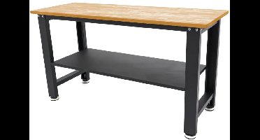 HBM 160 Cm. Professionele Werkbank Met Massief Houten Werkblad