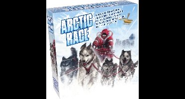 Tactic Arctic Race – Bordspel – Avontuurlijke Race naar de Noordpool – Tactiek en Blokkeren – Familiespel – 2 tot 4 Spelers – Vanaf 8 Jaar