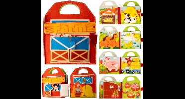 Adamir Busyboard Book Boerderij Editie - Montessori Speelgoed - Educatief Speelgoed - Sensorisch Speelgoed - Activiteiten Speelgoed - Het Grote Speelgoed Boek 2026