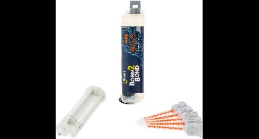 Bostik Born2Bond Flex Cyanoacrylaatlijm 10 gram + 5 Mixertips