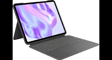 Logitech Combo Touch QWERTZ Duits Smart Connector Grafiet