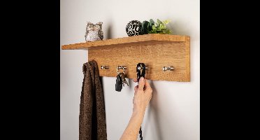 Wandkapstok met Hoedenplank - Kapstok - Wandplank
