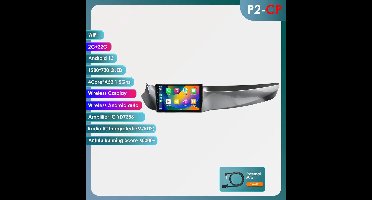 Android 14 Autoradio – Car Multimedia Systeem – Navigatie Speler – Touchscreen Stereo – Octa-Core 2.0 GHz Processor – 9 Inch HD Display