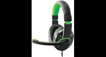 Esperanza Crow Serie - Gaming Headset - Zwart-Groen - Met Microfoon