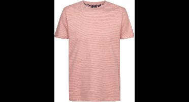 Petrol Industries - Heren Jersey T-shirt Hierro - Rood - Maat L