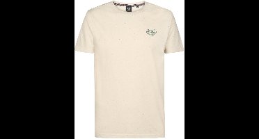 Petrol Industries - Heren Logo T-shirt Cosmos - Wit - Maat S