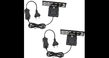 YOZHIQU 2 Aquariumlampen - Aquarium LED-lampen - Aquariumverlichting - Nano Aquariumlampen - Geschikt voor beplante en visaquaria - 220V