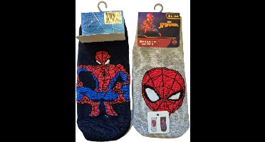 spiderman sneakersoks 2 pack 31/34