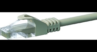 Danicom UTP CAT5e patchkabel - 0,50 meter grijs - 100% koper - netwerkkabel - internetkabel - UTP kabel - RJ45 - 1000 mbit/s