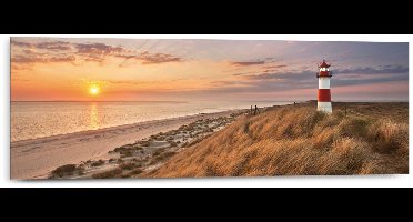 Schilderij Vuurtoren - 30 x 90 - Hout - REINDERS