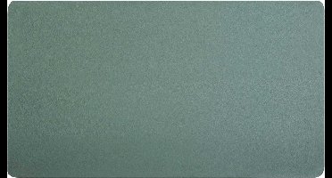 Placemat Leather Recycle Green Dz 43.5x28.5cm - Rectangle