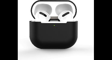 KELERINO. Siliconen Case geschikt voor AirPods 3 (2021) - Zwart