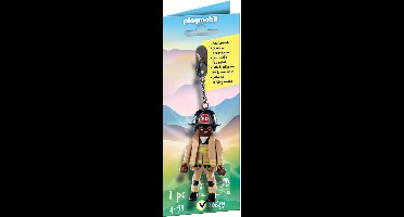 PLAYMOBIL Sleutelhanger brandweerman - 70649